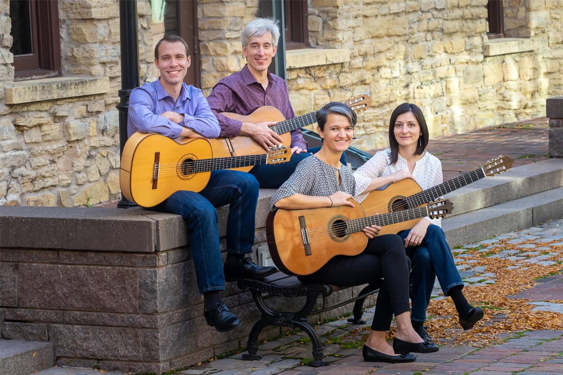 Minneapolis Guitar Quartet Headshot